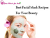 Best Facial Mask Recipes for Y