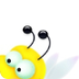 La abeja feliz