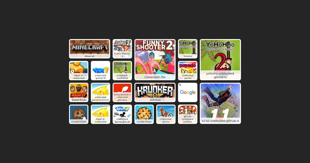 Unblocked Games 2024 2025 Symbaloo Library