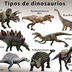 Tipos de dinosaurios: clasific
