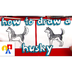 How To Draw A Husky - YouTube