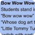 Bow Wow Wow - YouTube
