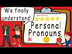 Personal Pronouns | Award Winn