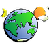 Earth, Moon and Sun