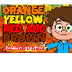 Orange, Yellow, Red and Brown 