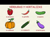 Las verduras y frutas