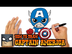 How to Draw Captain America |