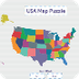 Geography Practice - USA Puzzl