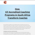 How ICF Accredited Coaching Pr