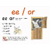 JOLLY PHONICS ee or song from 