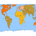 Map: World 