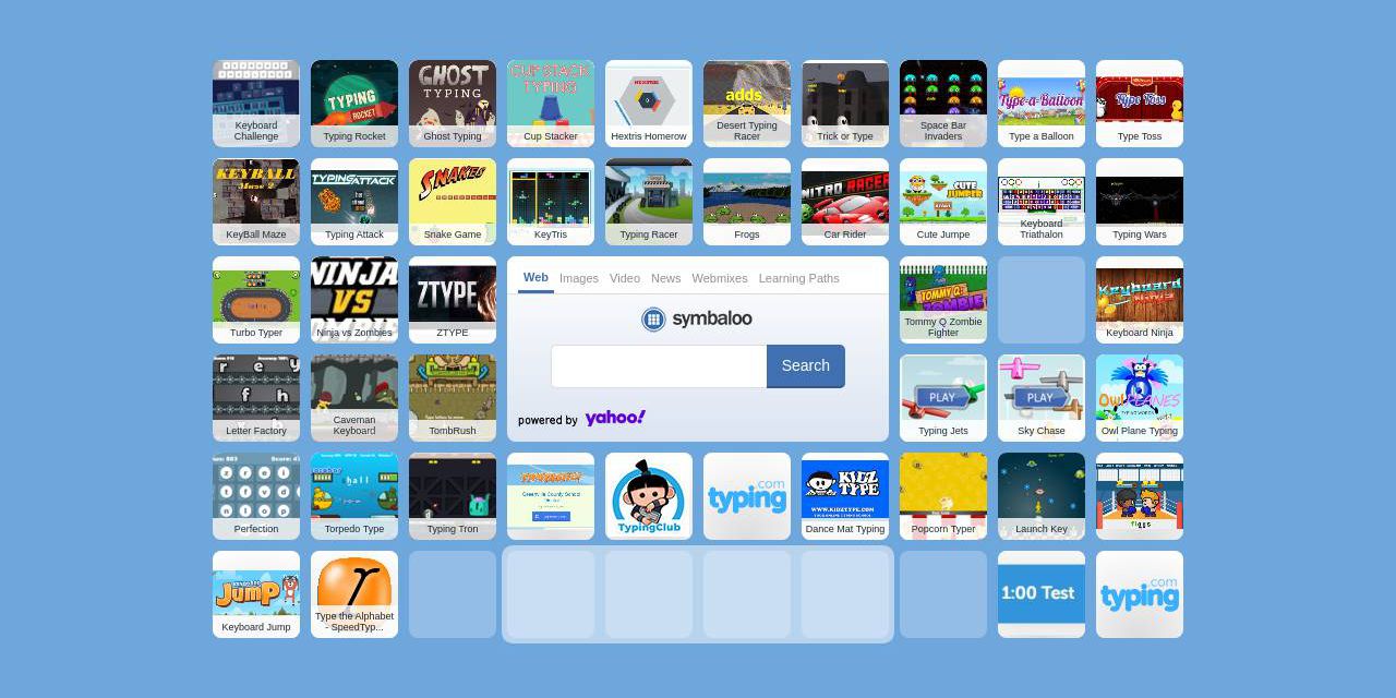 Typing Practice - - Symbaloo Library