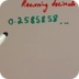 Recurring decimals to fraction