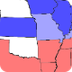 USA civil war map