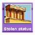 Stolen statue