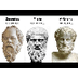 Socrates, Plato, Aristotle.