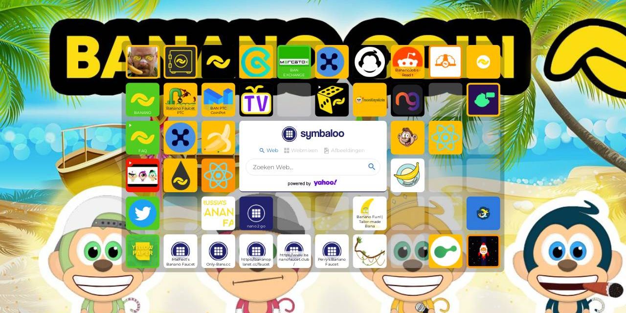 🍌 BANANO 🍌 - Symbaloo embedded webmix