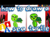 How To Draw A Cartoon Sea Turt