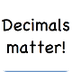 Decimals 