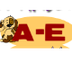 A to E - Alphabet Games