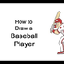 How to Draw a Baseball Player