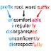 Word Information - an English 