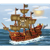 Doras piraten schip