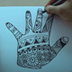 Zentangle Hand Drawing