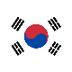 Bandera de Corea del Sur 