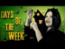 Days Of The Week Addams Family