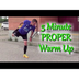 Warm Up Before A Soccer