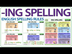 ING Spelling rules – Spelling