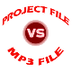 Save vs export as mp3