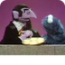 Cookie Monster and Count