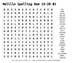 Melillo Spelling Bee 19-20 #1
