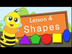 Shapes. Lesson 4. Educational