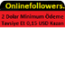 Sosyal Ağ Hayran Kazanma $2