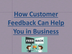 PPT - How Customer Feedback Ca