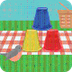 Cup Stacking Typing Practice