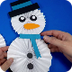 Paper Snowman 