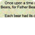 Goldilocks And The Bears