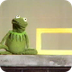 Rectangle with Kermit