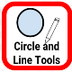 Sketchup - Circle & Line Tools