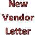 Vendor Letter