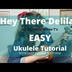 Hey There Delilah Tutorial wit