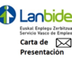 Carta de presentación-Lanbide