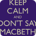 Macbeth Curse