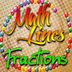 Math Lines Fractions