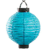 Bermuda Blue LED Paper Lantern