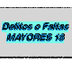 Delitos-Faltas Mayores 18